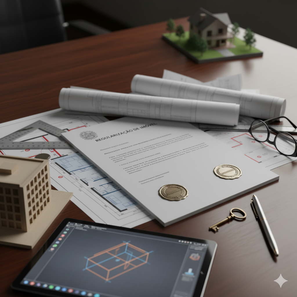 Imagem de regularização de imóveis